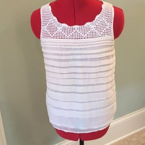 Elle cream tank top